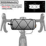 Велосумка на кермо Rhinowalk 2.4л RK9103 reflective, фото 2