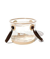Відро складане прозоре Mobi Garden Bucket 10л NX23690001 sand