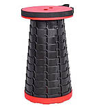 Складаний туристичний стілець Telescopic stool 47х25 см колір-сюрприз, фото 3