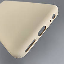 Чохол для Motorola Moto G32 силіконовий кейс чохол з мікрофіброю на телефон моторола мото г32 пудровий r4e, фото 4