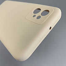 Чохол для Motorola Moto G32 силіконовий кейс чохол з мікрофіброю на телефон моторола мото г32 пудровий r4e, фото 5