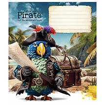 Зошит 18 арк. клітинка "Школярик" / Cool adventures, фото 3