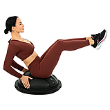 Балансувальна платформа напівсфера BOSU MDbuddy FI-5420 Чорний 60х22 см, фото 9