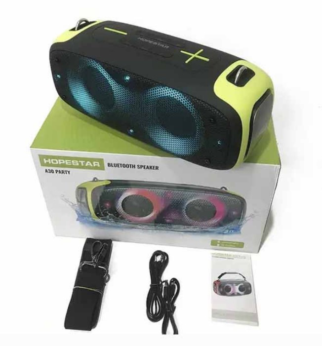 Акустична система Hopestar A30 Party бездротова, Bluetooth, 70 Вт, 8800 мАг Чорний, фото 1