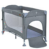 Манеж з подвійним дном El Camino 1098 UNITY+, Grey, фото 8