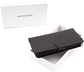 Шкіряний купюрник з відділенням на блискавці Marco Coverna (17867)