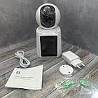 IP-камера відеоспостереження Smart Al Camera з двостороннім відеодзвінком WiFi камера відеоспостереження, фото 3