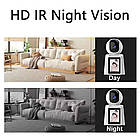 IP-камера відеоспостереження Smart Al Camera з двостороннім відеодзвінком WiFi камера відеоспостереження, фото 5