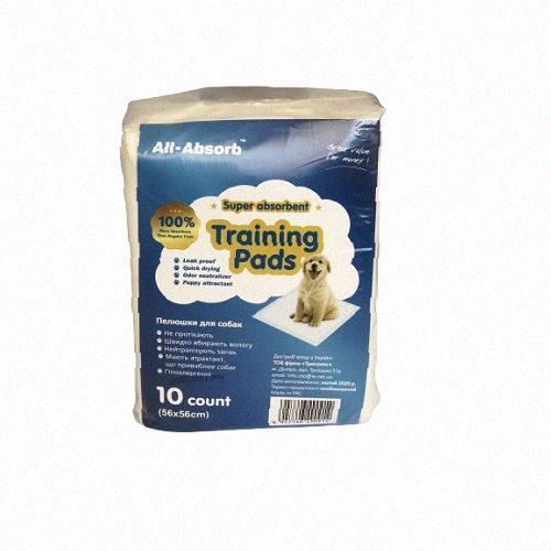 Пелюшки All-Absorb Basic для собак 56х56 см, 10 шт, Якість, фото 1