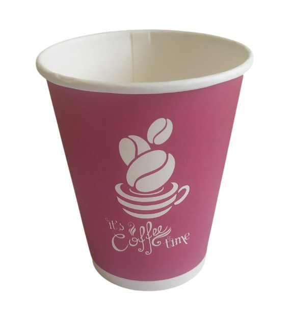 Паперові стаканчики краф одноразові для кави, чаю та інших гарячих напоїв 175 мл 50 шт, фото 1