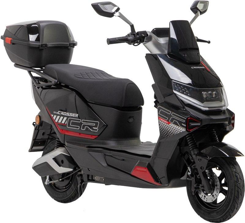 Електроскутер Crosser Cr-20 Drive 1200W 72V 20Ah передні дискові гальма, фото 1