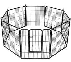 Металева велика клітка для собак та цуценят Malatec