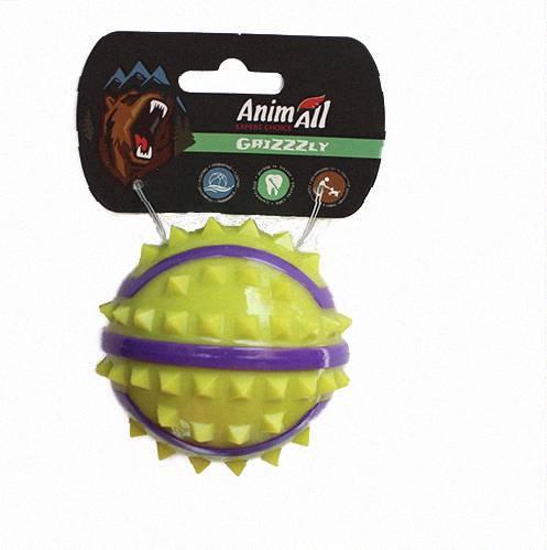 Іграшка AnimAll GrizZzly для собак, м'яч із шипами, 8.4 см, Якість, фото 1