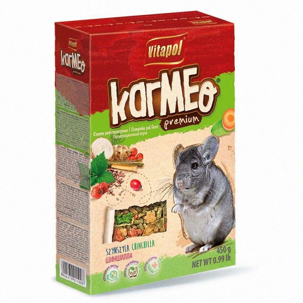 Преміум корм Vitapol Karmeo для шиншил, 450 г, Якість, фото 1