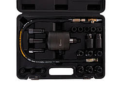 Пневматичний знімач для дизельних форсунок та комплект адаптерів Geko