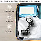 Відпарювач ручний BOMA BM-528 вертикальний відпарювач для одягу 1500 Вт парова праска зі щіткою, фото 3