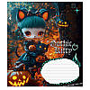 Зошит 18 арк. клітинка "Школярик"ЛАК / Gothic cats, фото 6