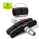 Гальмівні колодки FMFXTR (вібрейки) V-brake 70 мм | 1 пара | Чорні, фото 5