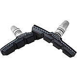 Гальмівні колодки FMFXTR (вібрейки) V-brake 70 мм | 1 пара | Чорні, фото 4