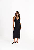 Базова сукня міді на бретельках, фото 8