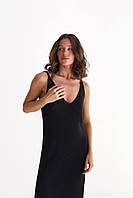 Базова сукня міді на бретельках, фото 4