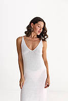 Базова сукня міді на бретельках, фото 3