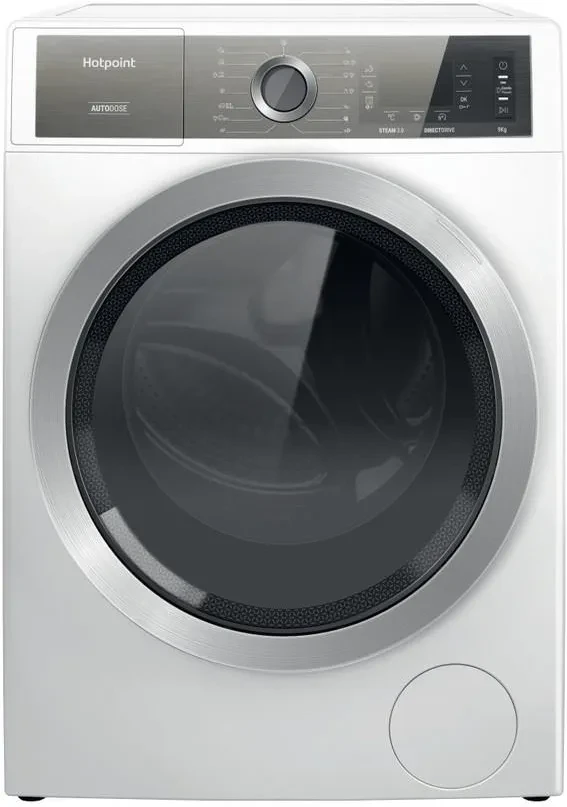 Пральна машина Hotpoint H8 W946WB EU, 9 кг, Steam Refresh