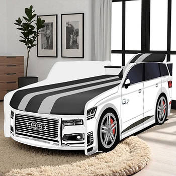 Ліжко машина АУДІ ПРЕМІУМ 1800х800 КОМПЛЕКТ з матрацом