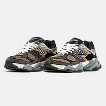 Кросівки New Balance 9060 Brown Beige Black — модна та зручна модель, фото 3