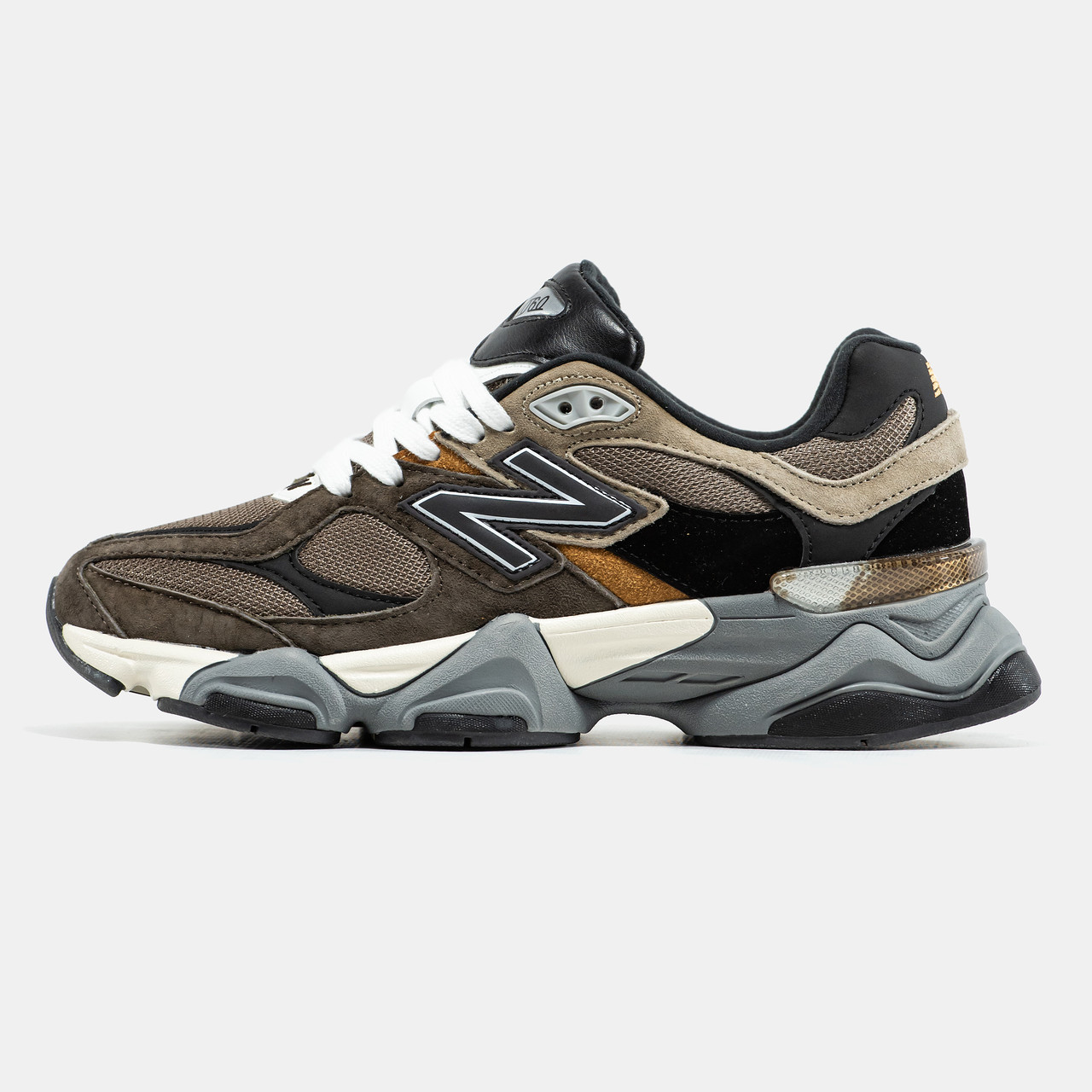 Кросівки New Balance 9060 Brown Beige Black — модна та зручна модель
