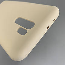Чохол для Xiaomi Redmi 9 силіконовий кейс чохол з мікрофіброю на телефон сяомі редмі 9 пудровий r4e, фото 6