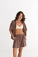 Жіночий літній костюм з льону, фото 3