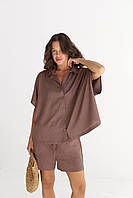 Жіночий літній костюм з льону, фото 6