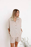 Жіночий літній костюм з льону, фото 7