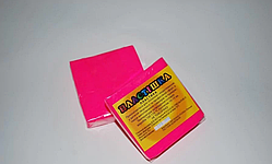 Полімерна глина Пластішка, №0206 рожевий флуоресцентний, 75 г