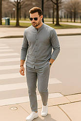 Чоловічий лняний комплект «Classic Linen» – сорочка + штани