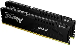 Оперативна пам'ять Kingston Fury Beast DDR5 64GB (2x32GB) 5200MHz CL40 KF552C40BB2K264