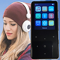 MP3 плеєр Benjie K3 2.4" Bluetooth 5.2 Hi-Fi 64Gb Type C металевий з вбудованим динаміком, фото 3