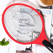 Електрична мухобойка на акумуляторі із зарядкою від мережі GECKO, фото 3