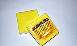 Полімерна глина Пластішка, №0104 лимонний звичайний, 75 г