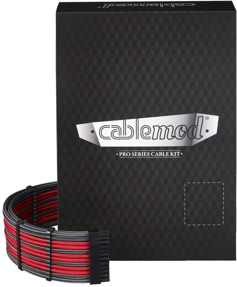 Кабель CableMod PRO C-Series Kit AXI,HXI cb/red - ModMesh (CMPCSIFKITNKCRR), фото 1