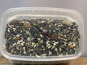 Корм для Жако, Амазонів, Ари, Квакера,Александрійського, Намистовитого та до. великих папуг 1.3 кг