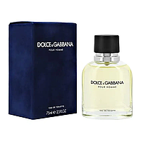 Dolce&Gabbana Pour Homme Дольче Габбана пур ом чоловіча синя  75 мл.