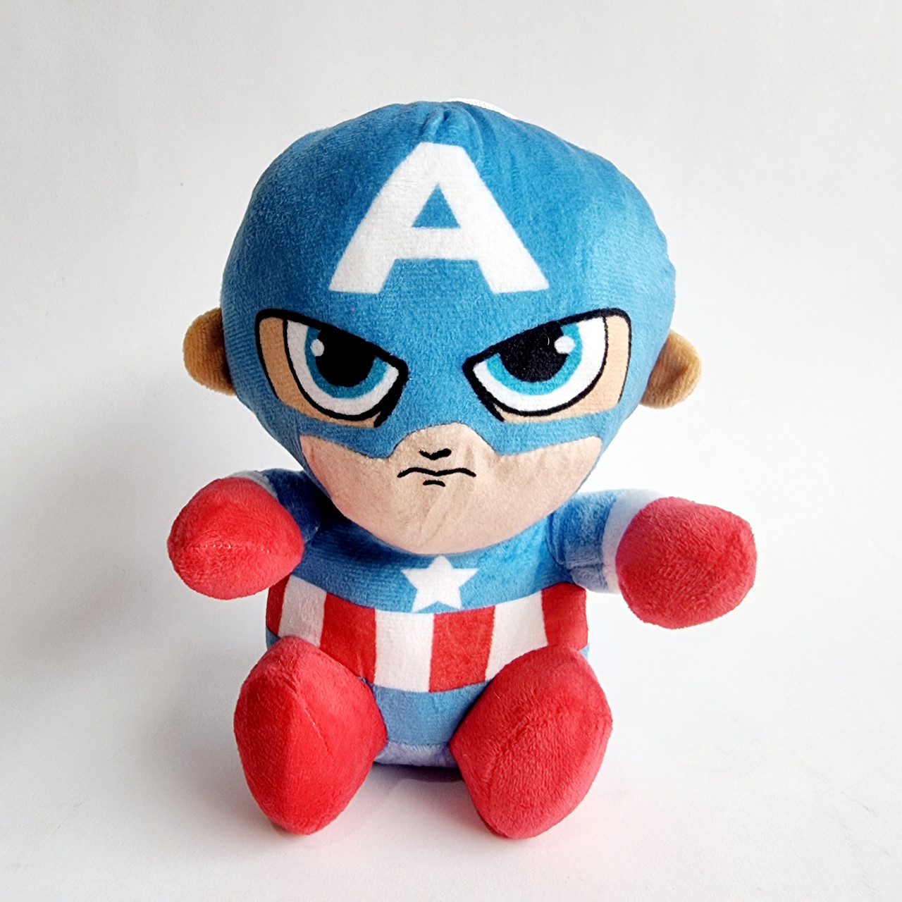М'яка іграшка малюк Капітан Америка, 22 см, фото 1