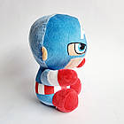 М'яка іграшка малюк Капітан Америка, 22 см, фото 2