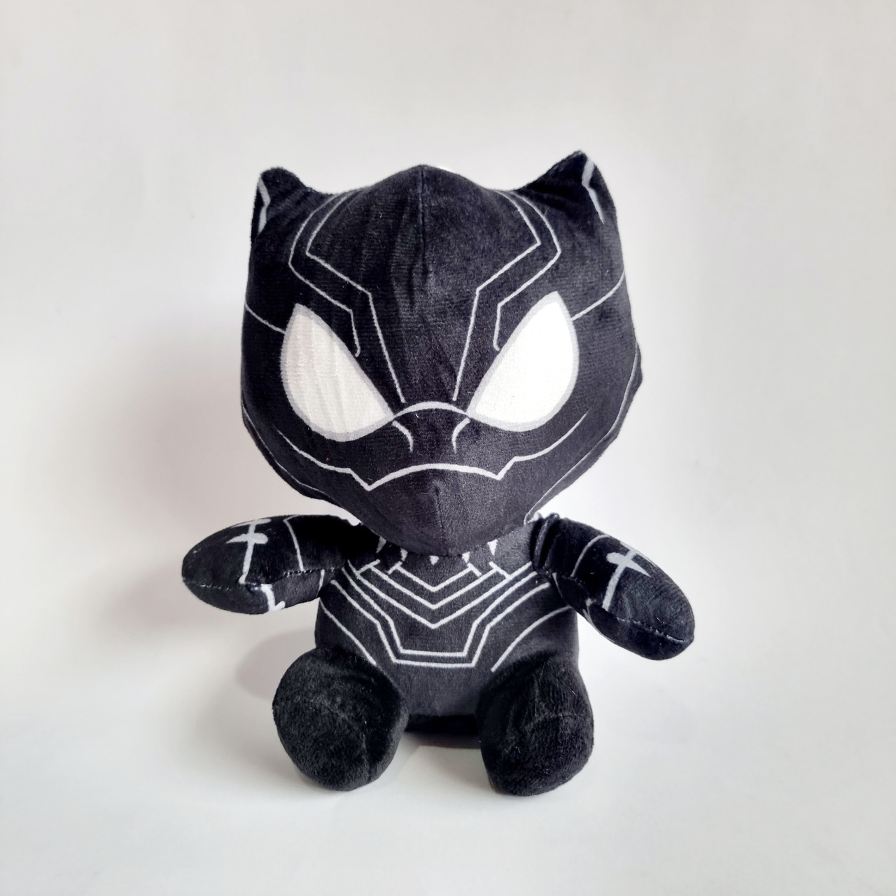 М'яка іграшка малюк Чорна Пантера, 22 см, фото 1