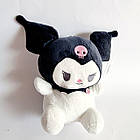 М'яка іграшка Куромі Hello Kitty синя, 20х16 см, фото 2