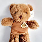 М'яка іграшка Ведмедик у кофті коричневий, 30 см, фото 3