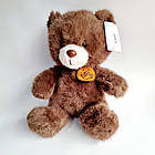 М'яка іграшка Ведмедик темно коричневий, 22 см, фото 3