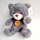 М'яка іграшка Ведмедик сірий, 22 см, фото 2